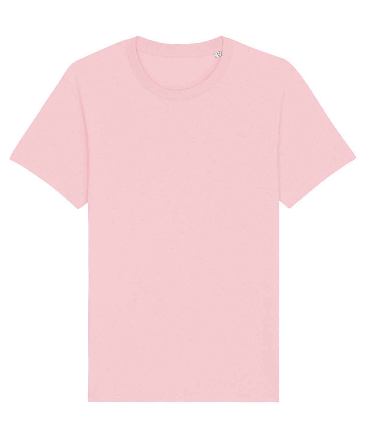 Cotton Pink - Rocker the essential unisex t-shirt (STTU758) T-Shirts Stanley/Stella 2022 Spring Edit, Exclusives, Merch, Must Haves, New Colours For 2022, Organic & Conscious, Plus Sizes, Raladeal - Recently Added, Rebrandable, Stanley/ Stella, T-Shirts & Vests Schoolwear Centres