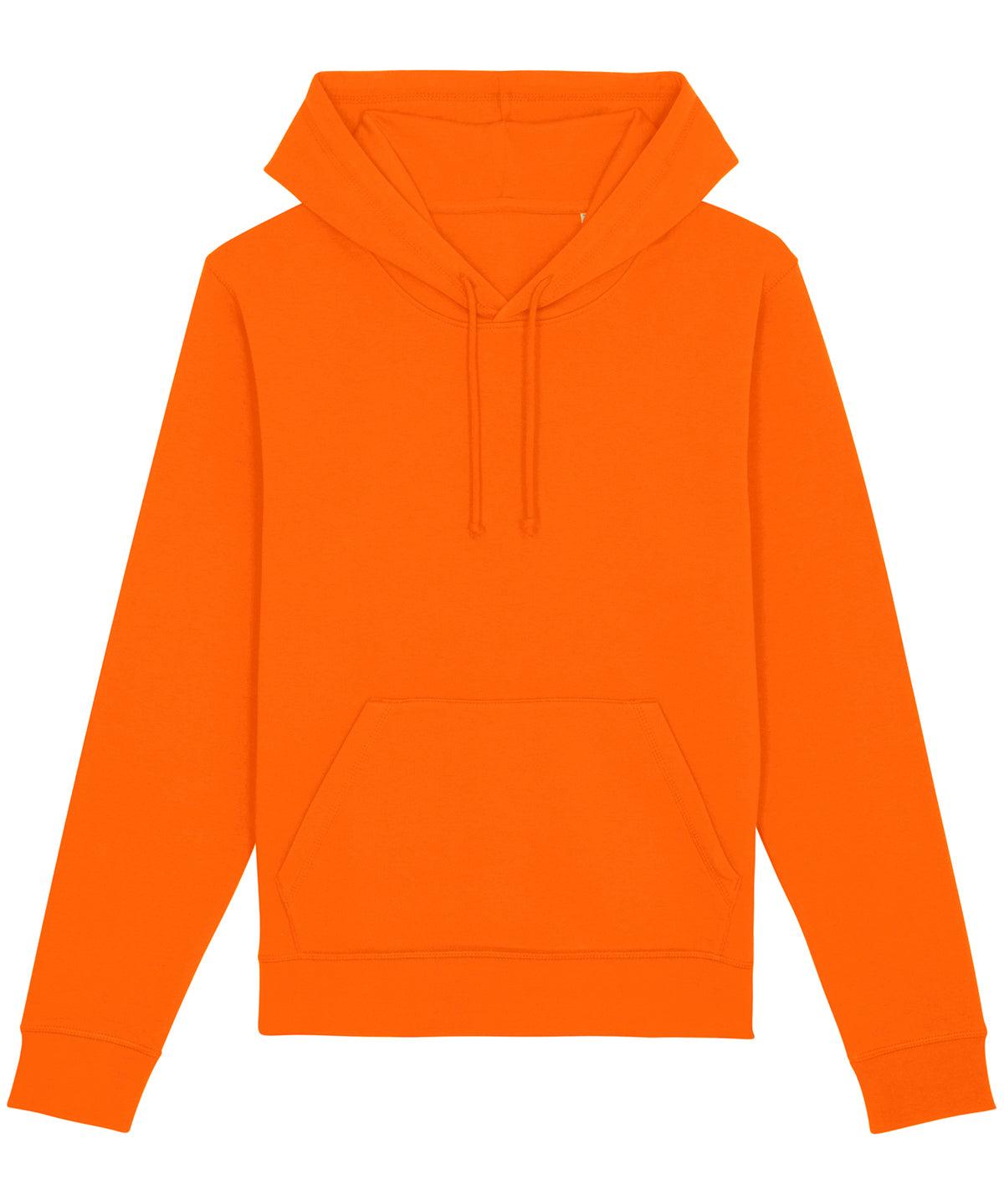 Bright Orange - Drummer the essential unisex hoodie sweatshirt (STSU812) Hoodies Stanley/Stella Conscious cold weather styles, Exclusives, Hoodies, Must Haves, New Colours For 2022, Organic & Conscious, Plus Sizes, Raladeal - Stanley Stella, Rebrandable, Stanley/ Stella Schoolwear Centres