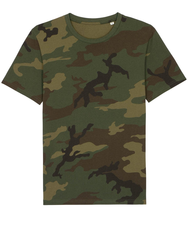 Camouflage - Creator AOP, The unisex AOP t-shirt (STTU828) T-Shirts Stanley/Stella Exclusives, New For 2021, New Styles For 2021, Organic & Conscious, Raladeal - Recently Added, Rebrandable, Stanley/ Stella, T-Shirts & Vests Schoolwear Centres