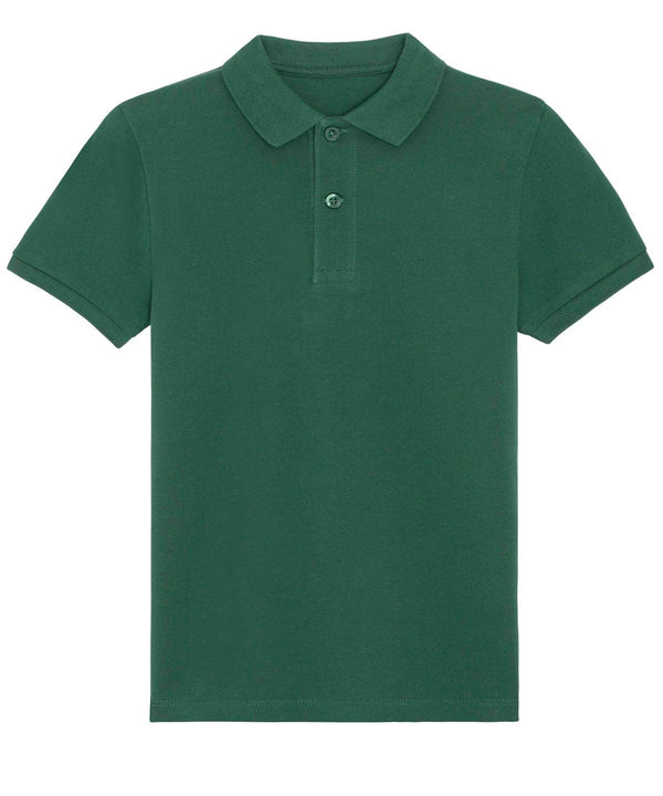 Glazed Green - Mini sprinter kids polo (STPK908) Polos Stanley/Stella Exclusives, Junior, New For 2021, New Styles, Polos & Casual, Raladeal - Stanley Stella Schoolwear Centres
