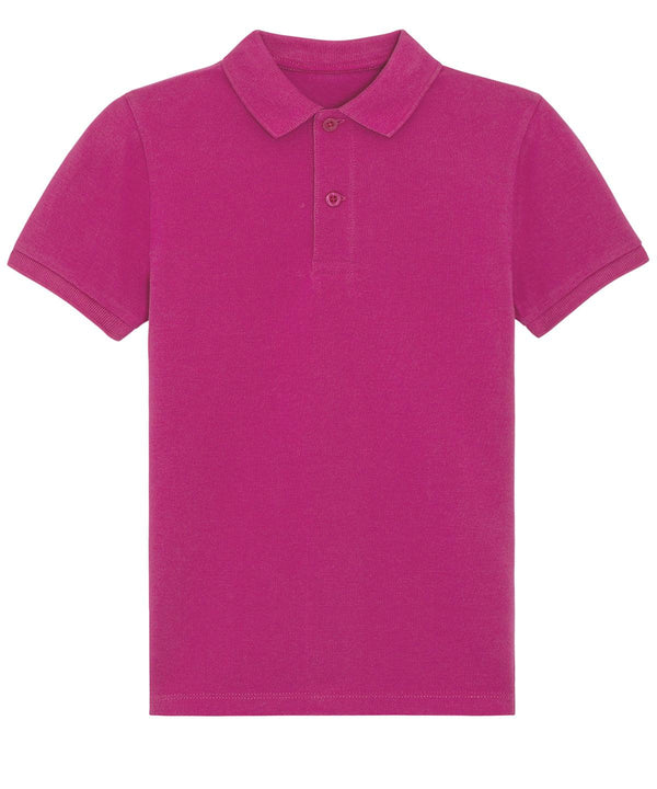 Orchid Flower - Mini sprinter kids polo (STPK908) Polos Stanley/Stella Exclusives, Junior, New For 2021, New Styles, Polos & Casual, Raladeal - Stanley Stella Schoolwear Centres