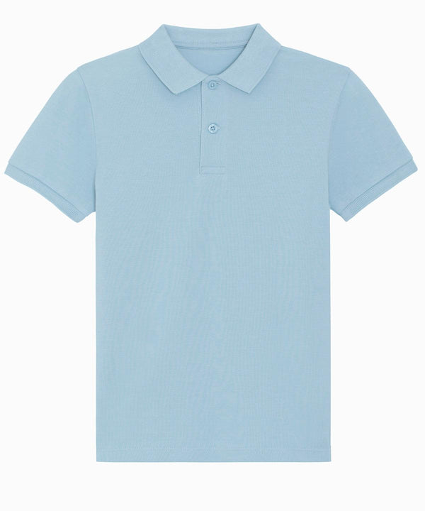 Sky Blue - Mini sprinter kids polo (STPK908) Polos Stanley/Stella Exclusives, Junior, New For 2021, New Styles, Polos & Casual, Raladeal - Stanley Stella Schoolwear Centres