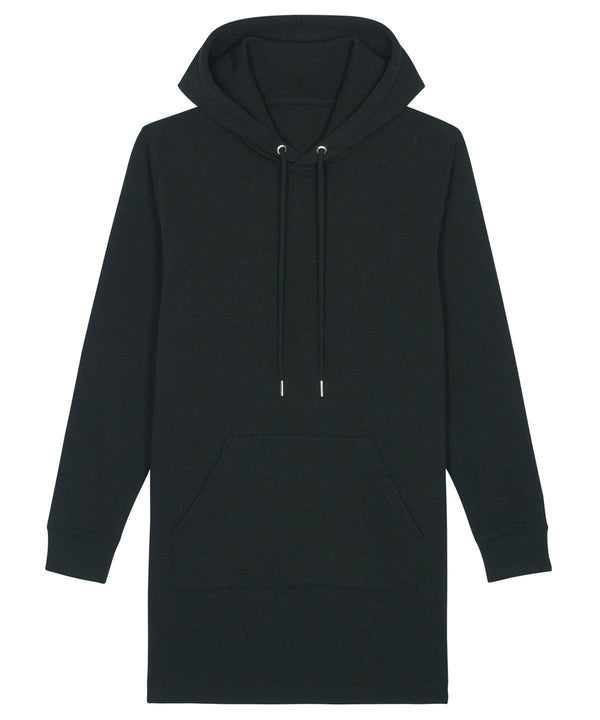 Black* - Stella Streeter women's hoodie dress (STDW143) Hoodies Stanley/Stella Exclusives, Home of the hoodie, Hoodies, New For 2021, New In Autumn Winter, New In Mid Year, Organic & Conscious, Stanley/ Stella Schoolwear Centres