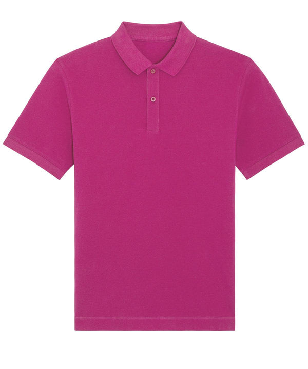 Orchid Flower - Prepster unisex short sleeve polo (STPU331) Polos Stanley/Stella Exclusives, New For 2021, New In Autumn Winter, New In Mid Year, Organic & Conscious, Polos & Casual, Raladeal - Stanley Stella, Stanley/ Stella Schoolwear Centres