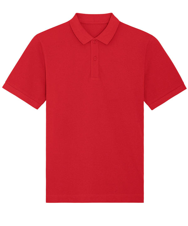 Red* - Prepster unisex short sleeve polo (STPU331) Polos Stanley/Stella Exclusives, New For 2021, New In Autumn Winter, New In Mid Year, Organic & Conscious, Polos & Casual, Raladeal - Stanley Stella, Stanley/ Stella Schoolwear Centres