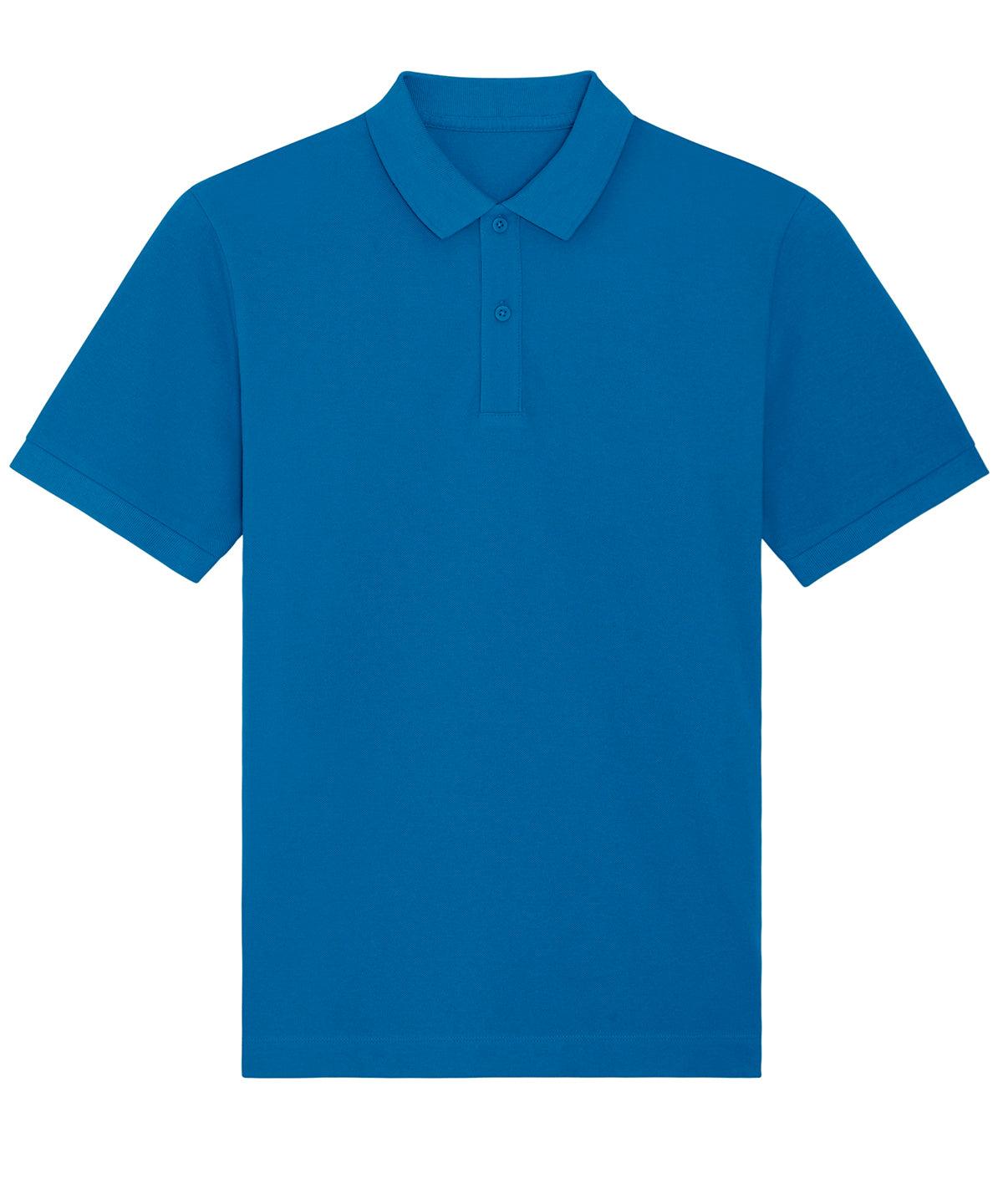 Royal Blue - Prepster unisex short sleeve polo (STPU331) Polos Stanley/Stella Exclusives, New For 2021, New In Autumn Winter, New In Mid Year, Organic & Conscious, Polos & Casual, Raladeal - Stanley Stella, Stanley/ Stella Schoolwear Centres