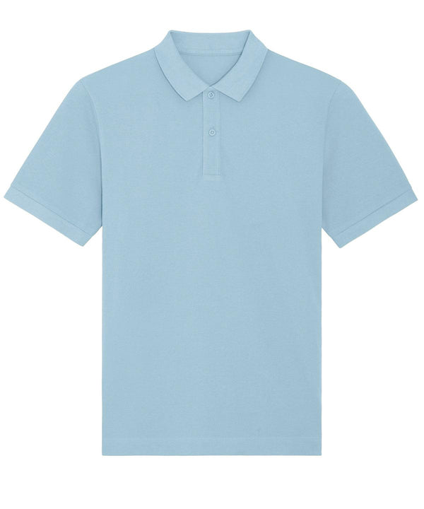 Sky blue - Prepster unisex short sleeve polo (STPU331) Polos Stanley/Stella Exclusives, New For 2021, New In Autumn Winter, New In Mid Year, Organic & Conscious, Polos & Casual, Raladeal - Stanley Stella, Stanley/ Stella Schoolwear Centres