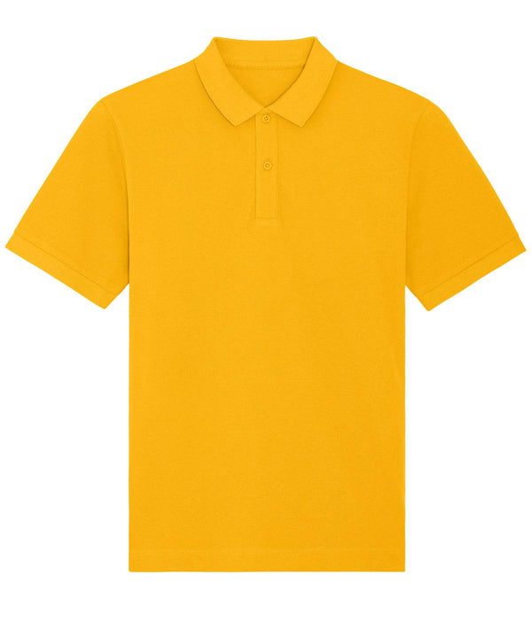 Spectra Yellow - Prepster unisex short sleeve polo (STPU331) Polos Stanley/Stella Exclusives, New For 2021, New In Autumn Winter, New In Mid Year, Organic & Conscious, Polos & Casual, Raladeal - Stanley Stella, Stanley/ Stella Schoolwear Centres