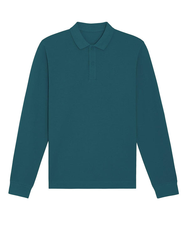 Stargazer - Prepster long sleeve unisex polo (STPU332) Polos Stanley/Stella Exclusives, New For 2021, New In Autumn Winter, New In Mid Year, Organic & Conscious, Polos & Casual, Raladeal - Stanley Stella, Stanley/ Stella Schoolwear Centres
