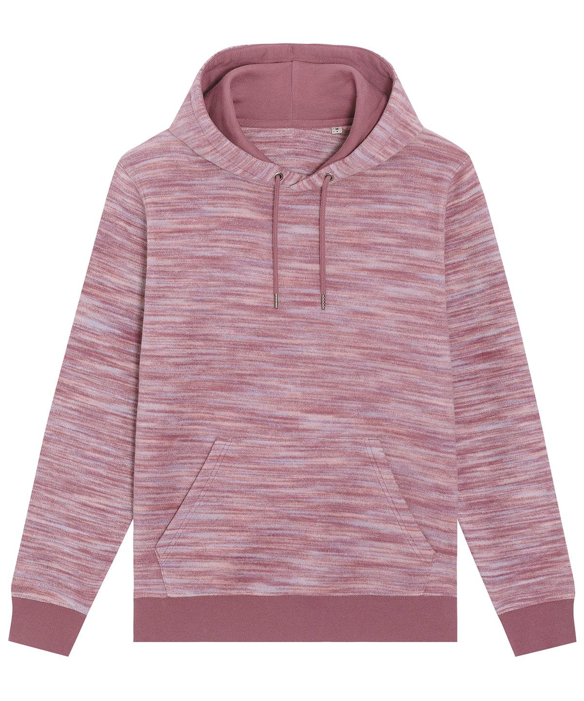 Hibiscus Rose Space Dyed - Cruiser Space Dye unique unisex hoodie (STSU860) Hoodies Stanley/Stella Exclusives, Home of the hoodie, Hoodies, New For 2021, New In Autumn Winter, New In Mid Year, Next Gen, Organic & Conscious, Raladeal - Stanley Stella, Stanley/ Stella Schoolwear Centres