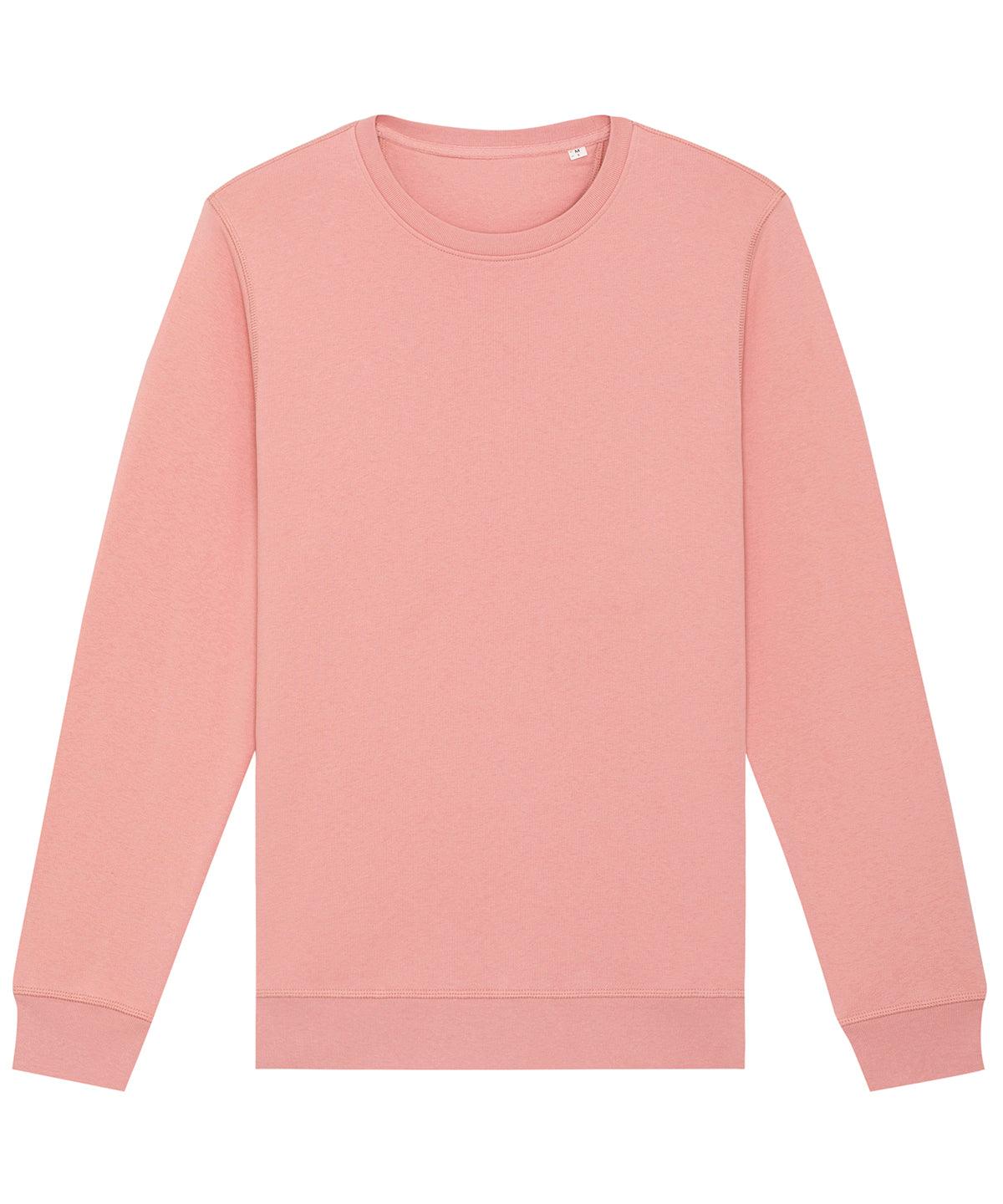 Canyon Pink - Roller unisex crew neck sweatshirt (STSU868) Sweatshirts Stanley/Stella Exclusives, New Colours For 2022, New For 2021, New In Autumn Winter, New In Mid Year, Organic & Conscious, Stanley/ Stella, Sweatshirts Schoolwear Centres