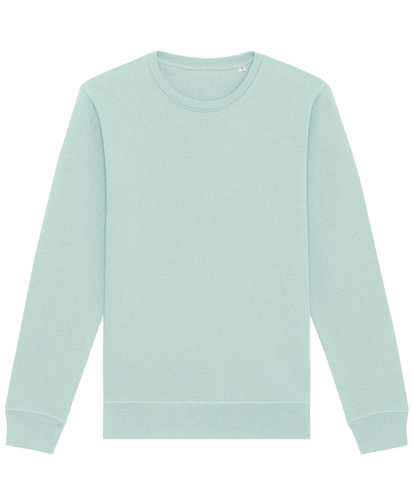 Caribbean Blue - Roller unisex crew neck sweatshirt (STSU868) Sweatshirts Stanley/Stella Exclusives, New Colours For 2022, New For 2021, New In Autumn Winter, New In Mid Year, Organic & Conscious, Stanley/ Stella, Sweatshirts Schoolwear Centres