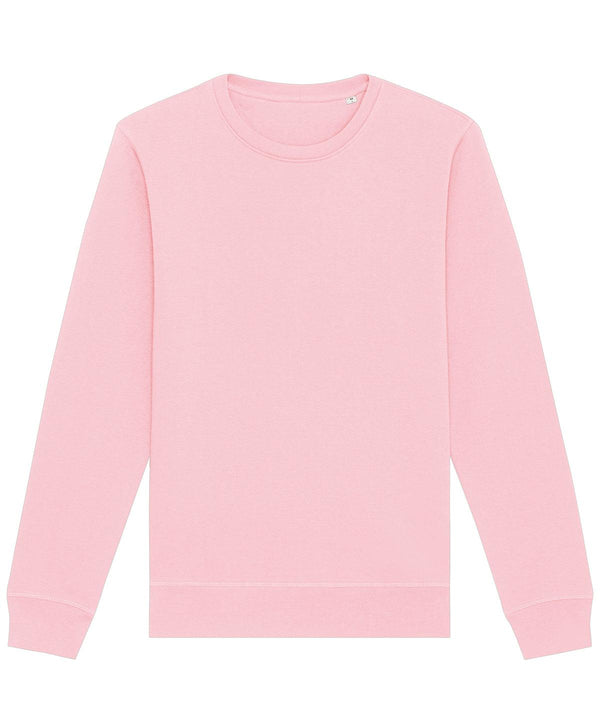 Cotton Pink - Roller unisex crew neck sweatshirt (STSU868) Sweatshirts Stanley/Stella Exclusives, New Colours For 2022, New For 2021, New In Autumn Winter, New In Mid Year, Organic & Conscious, Stanley/ Stella, Sweatshirts Schoolwear Centres