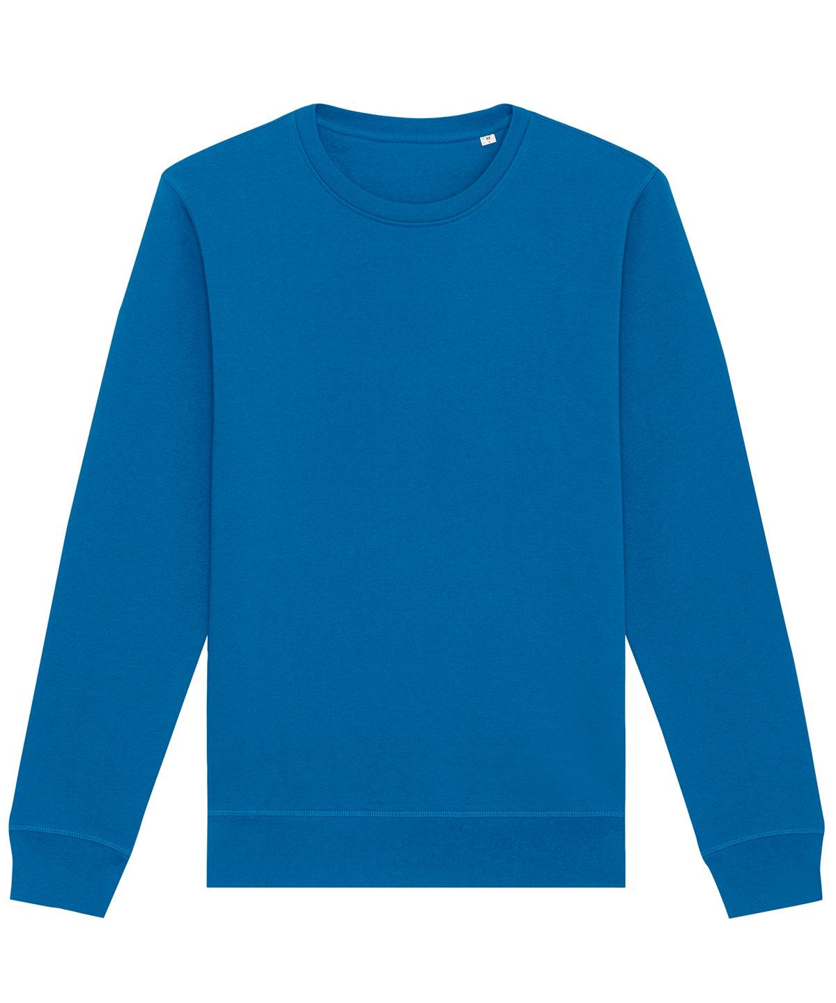 Royal Blue - Roller unisex crew neck sweatshirt (STSU868) Sweatshirts Stanley/Stella Exclusives, New Colours For 2022, New For 2021, New In Autumn Winter, New In Mid Year, Organic & Conscious, Stanley/ Stella, Sweatshirts Schoolwear Centres