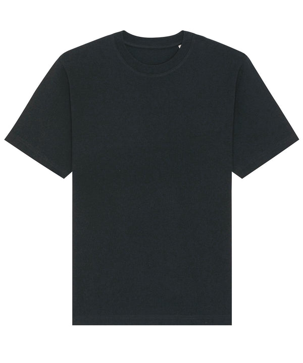 Black - Freestyler relaxed heavy t-shirt (STTU788) T-Shirts Stanley/Stella Exclusives, New Colours For 2022, New For 2021, New In Autumn Winter, New In Mid Year, Organic & Conscious, Stanley/ Stella, T-Shirts & Vests Schoolwear Centres
