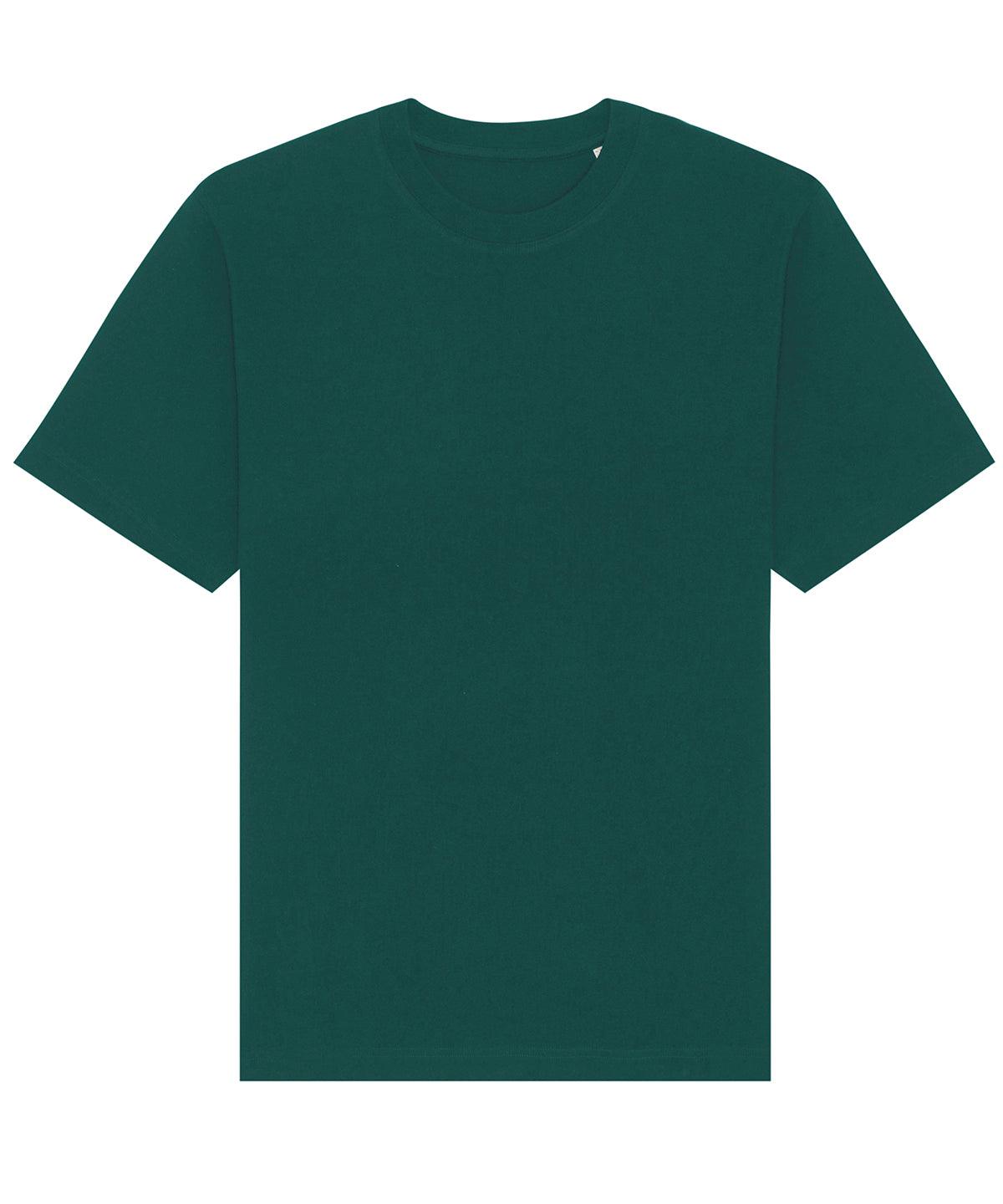 Glazed Green - Freestyler relaxed heavy t-shirt (STTU788) T-Shirts Stanley/Stella Exclusives, New Colours For 2022, New For 2021, New In Autumn Winter, New In Mid Year, Organic & Conscious, Stanley/ Stella, T-Shirts & Vests Schoolwear Centres