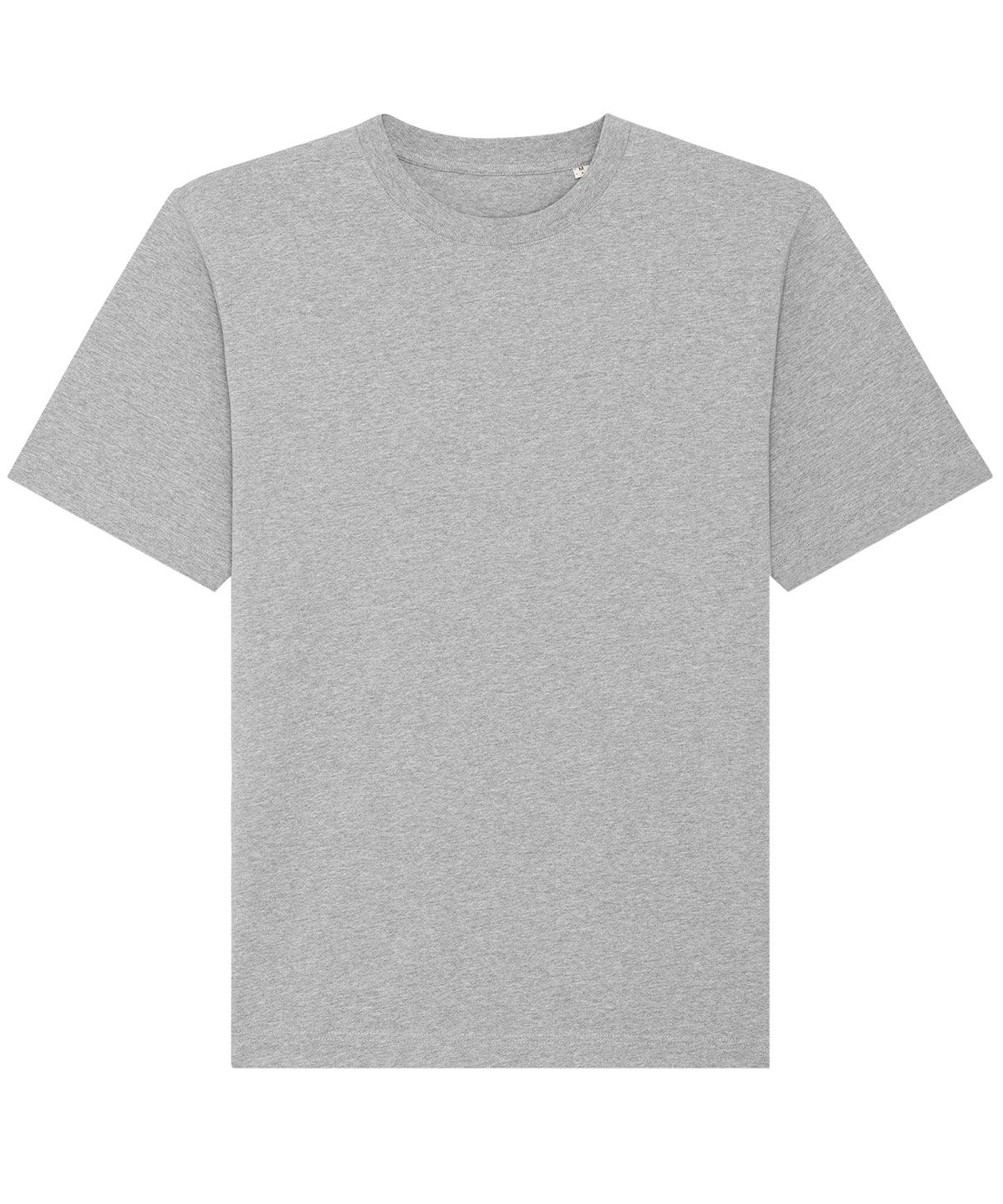 Heather Grey - Freestyler relaxed heavy t-shirt (STTU788) T-Shirts Stanley/Stella Exclusives, New Colours For 2022, New For 2021, New In Autumn Winter, New In Mid Year, Organic & Conscious, Stanley/ Stella, T-Shirts & Vests Schoolwear Centres