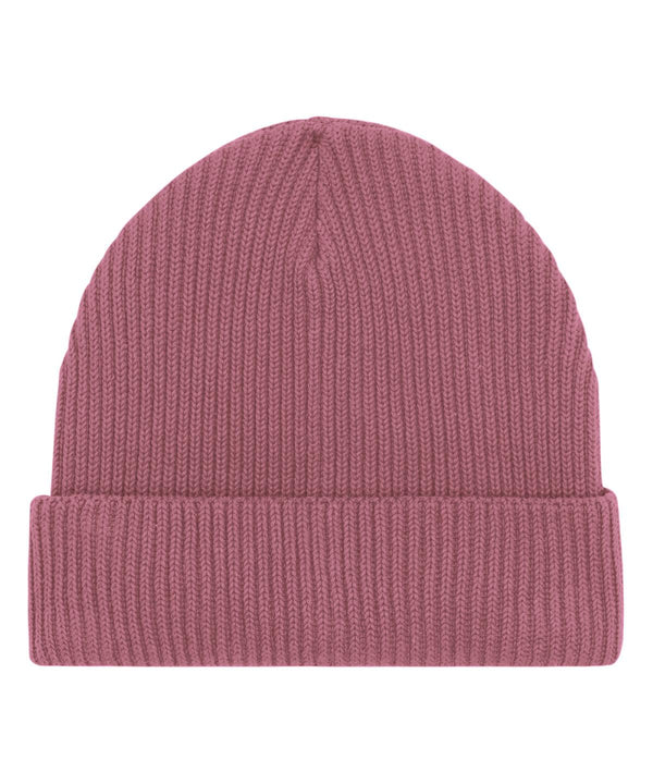 Hibiscus Rose - Fisherman beanie in unisex fit (STAU771) Hats Stanley/Stella Exclusives, Headwear, New Colours For 2022, New In Autumn Winter, New In Mid Year, Organic & Conscious, Raladeal - Stanley Stella, Stanley/ Stella, Winter Essentials Schoolwear Centres
