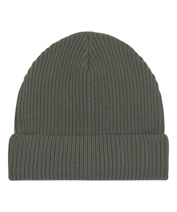 Khaki - Fisherman beanie in unisex fit (STAU771) Hats Stanley/Stella Exclusives, Headwear, New Colours For 2022, New In Autumn Winter, New In Mid Year, Organic & Conscious, Raladeal - Stanley Stella, Stanley/ Stella, Winter Essentials Schoolwear Centres