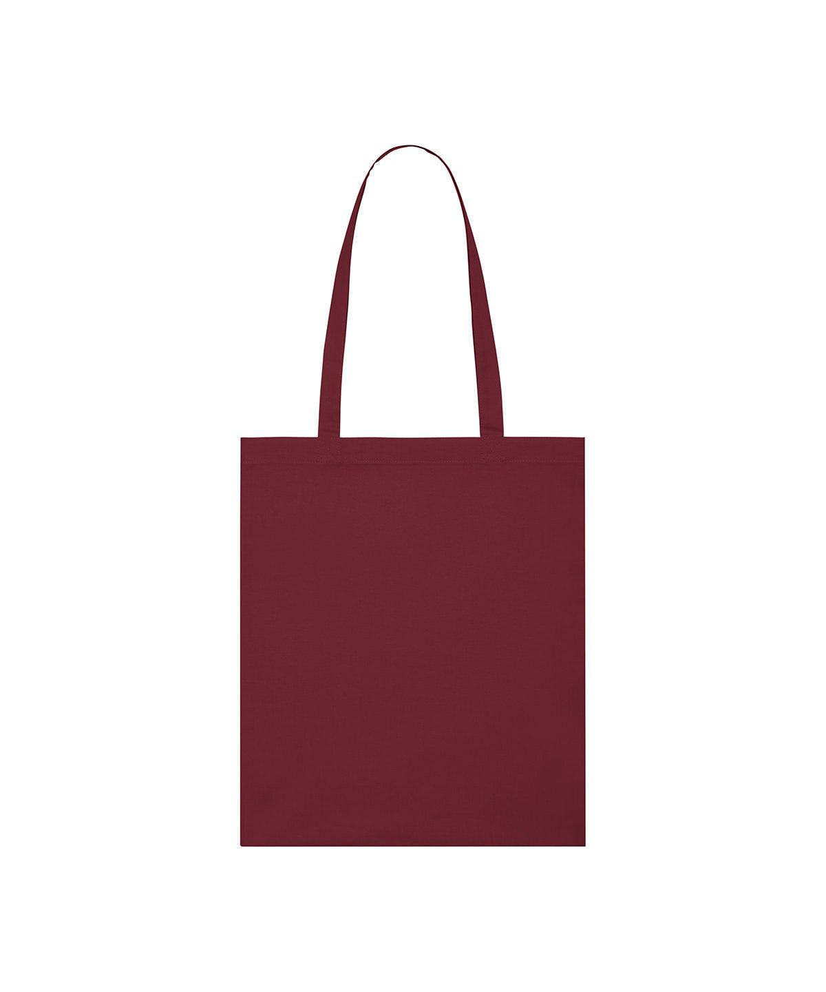 Burgundy - Light tote bag (STAU773) Bags Stanley/Stella Bags & Luggage, Exclusives, New Styles For 2022, Organic & Conscious Schoolwear Centres