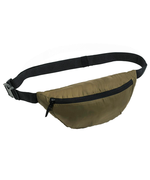 British Khaki - Lightweight hip bag with 100% recycled fabric (STAU890) Bags Stanley/Stella Bags & Luggage, Exclusives, Festival, New Styles For 2022, Organic & Conscious, Raladeal - Recently Added, Stanley/ Stella Schoolwear Centres