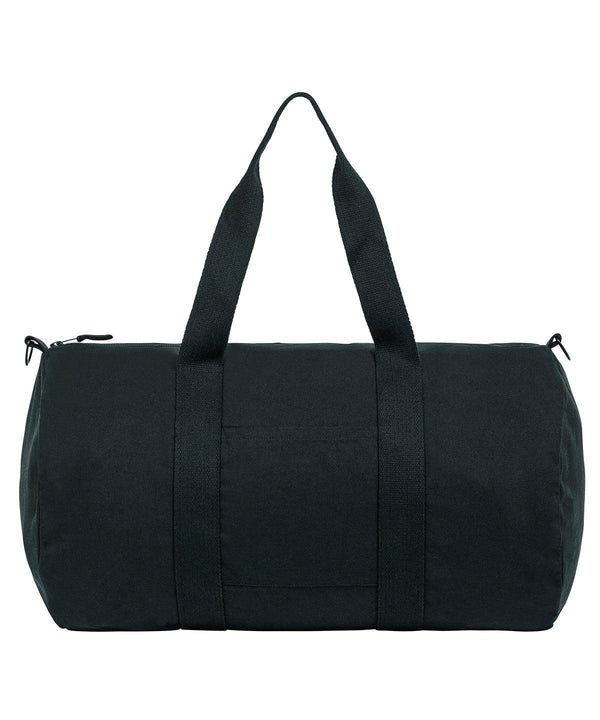 Black - Duffle bag with canvas fabric (STAU892) Bags Stanley/Stella Bags & Luggage, Exclusives, New Styles For 2022, Organic & Conscious, Stanley/ Stella Schoolwear Centres