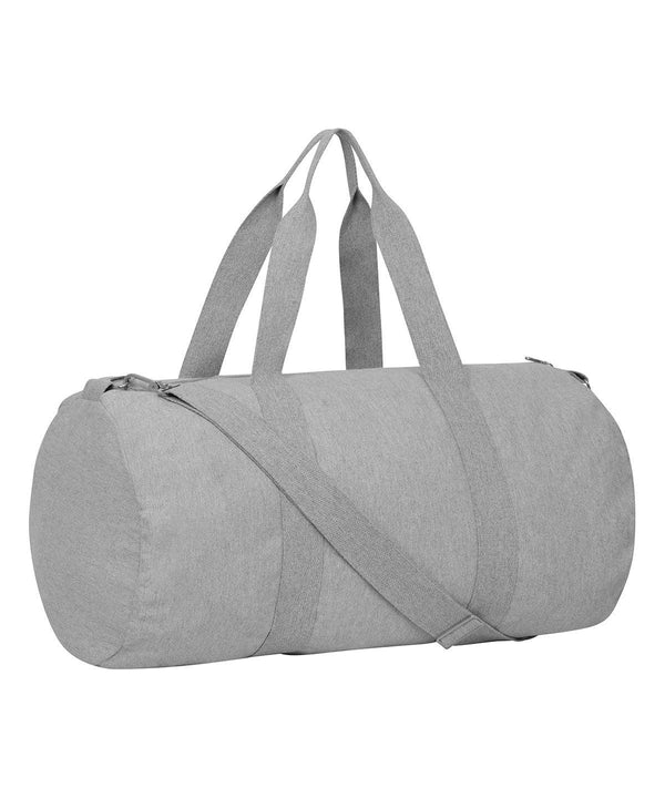 Heather Grey - Duffle bag with canvas fabric (STAU892) Bags Stanley/Stella Bags & Luggage, Exclusives, New Styles For 2022, Organic & Conscious, Stanley/ Stella Schoolwear Centres