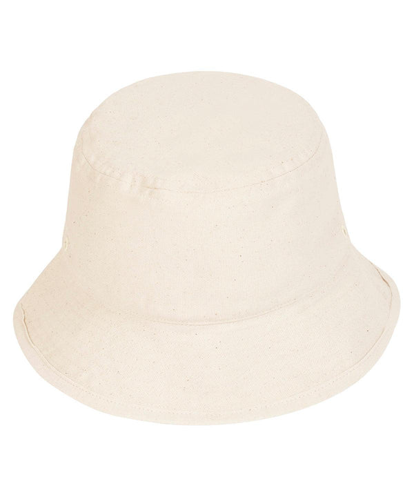 Natural - Bucket hat with metal eyelets (STAU893) Hats Stanley/Stella Exclusives, Headwear, New Styles For 2022, Organic & Conscious, Stanley/ Stella Schoolwear Centres