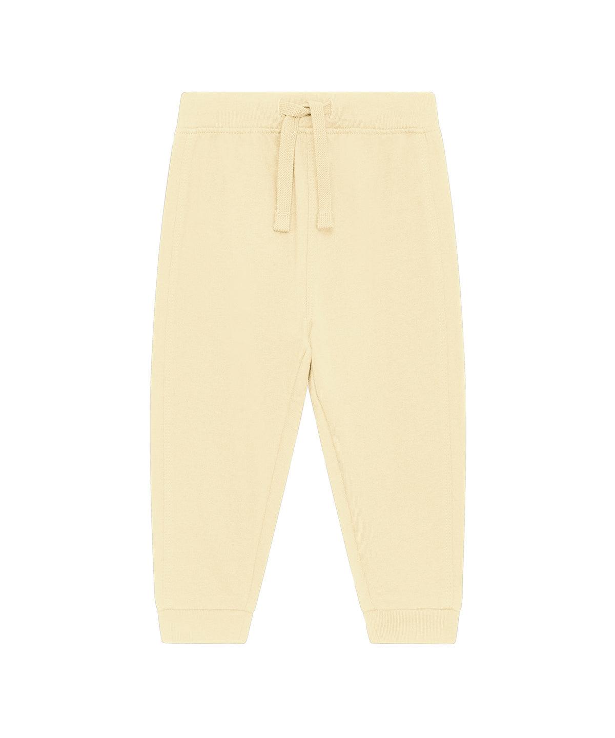 Butter - Baby Shaker terry jog pants (STBB921) Sweatpants Stanley/Stella Baby & Toddler, Exclusives, Home Comforts, Joggers, New Colours for 2023, New Styles For 2022, Organic & Conscious, Stanley/ Stella Schoolwear Centres