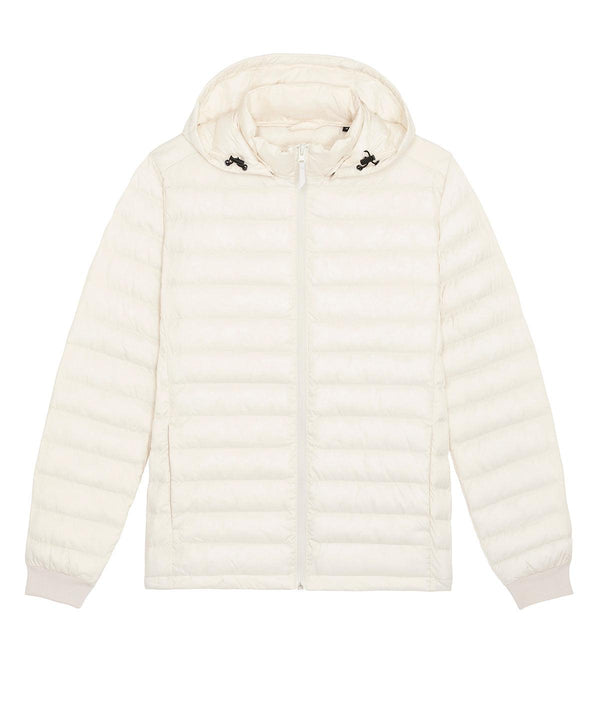 Off White - Stanley Voyager jacket with removable hood (STJM837) Jackets Stanley/Stella Exclusives, Jackets & Coats, New Styles For 2022, Organic & Conscious, Padded Perfection, Stanley/ Stella Schoolwear Centres