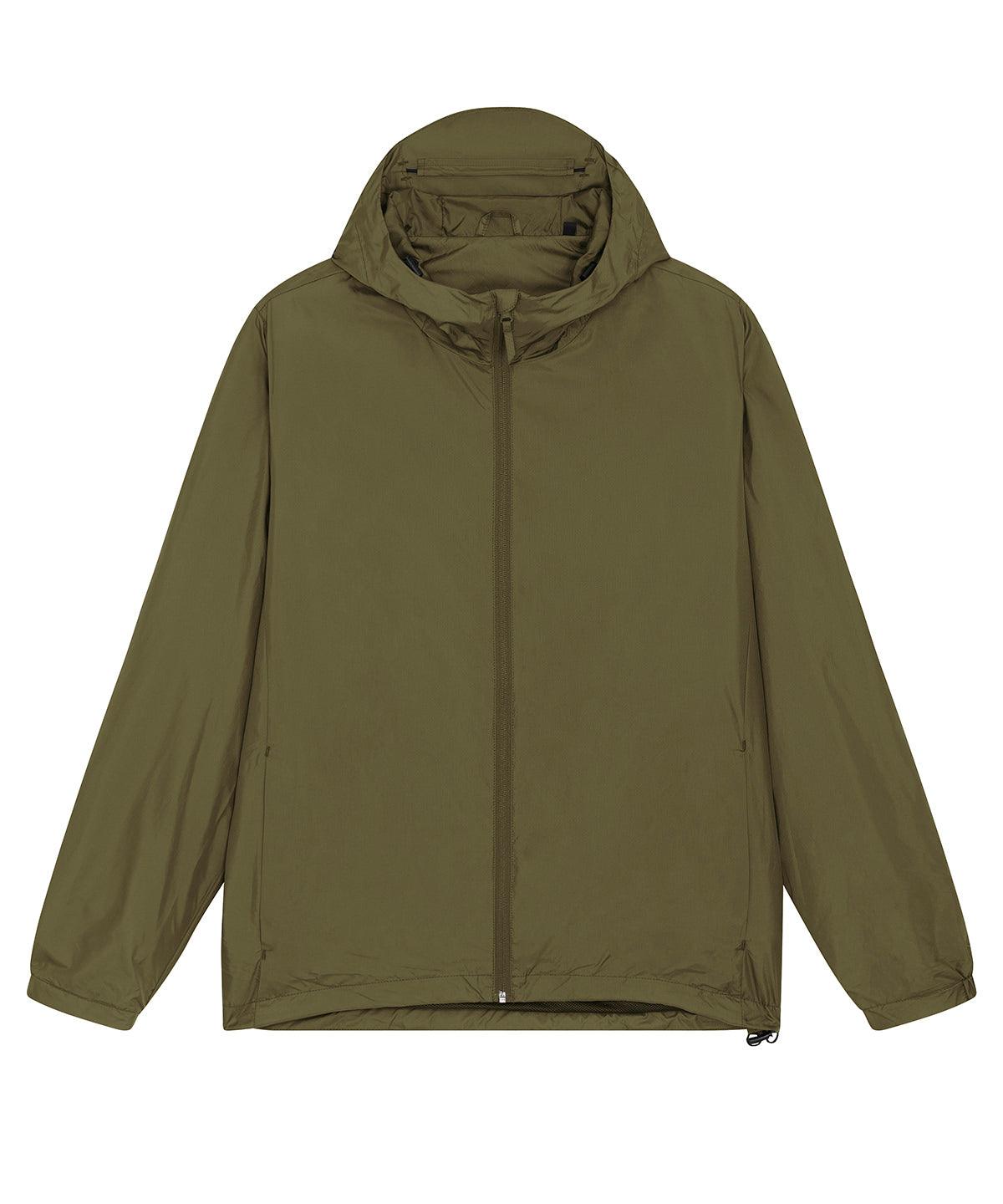 British Khaki - Commuter multifunctional jacket (STJU846) Jackets Stanley/Stella Exclusives, Jackets & Coats, New Styles For 2022, Organic & Conscious, Stanley/ Stella, Streetwear Schoolwear Centres