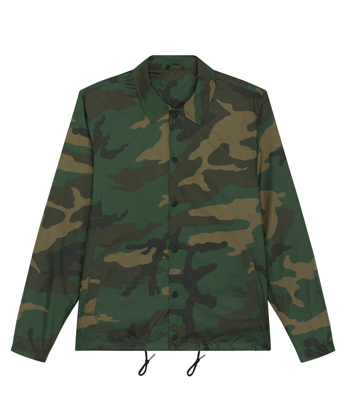 Camouflage - Coacher AOP camouflage jacket (STJU879) Jackets Stanley/Stella Exclusives, Jackets & Coats, New Styles For 2022, Organic & Conscious, Stanley/ Stella, Streetwear Schoolwear Centres