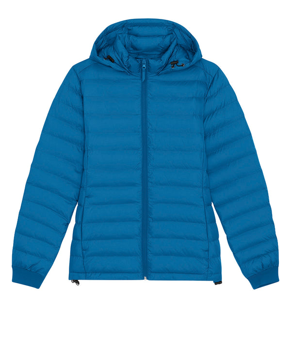 Royal Blue - Stella Voyager jacket with removable hood (STJW839) Jackets Stanley/Stella Exclusives, Jackets & Coats, New Styles For 2022, Organic & Conscious, Padded Perfection, Stanley/ Stella Schoolwear Centres