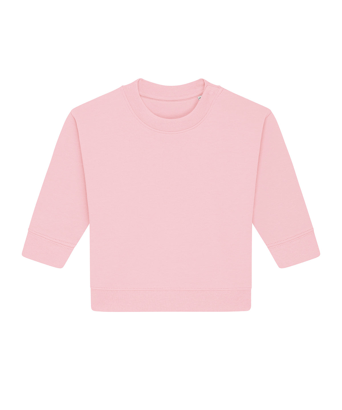 Cotton Pink - Baby Changer terry crew neck sweatshirt (STSB920) Sweatshirts Stanley/Stella Baby & Toddler, Exclusives, Home Comforts, New Colours for 2023, New Styles For 2022, Organic & Conscious, Stanley/ Stella Schoolwear Centres