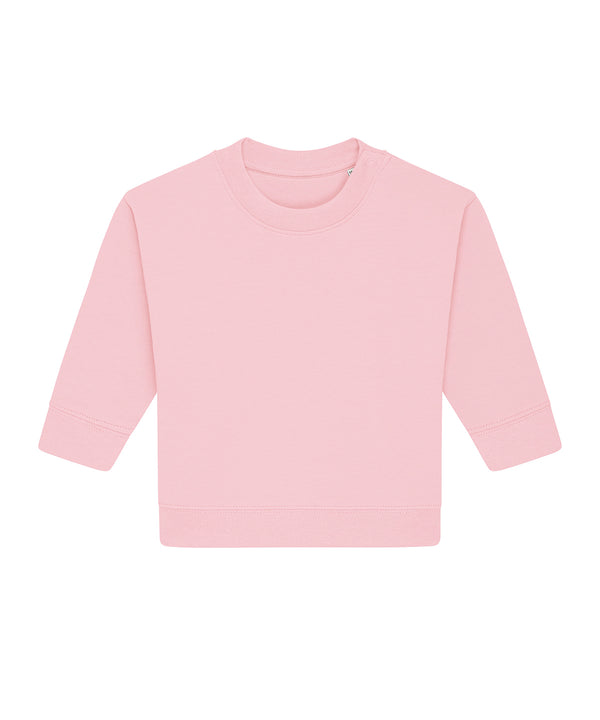 Cotton Pink - Baby Changer terry crew neck sweatshirt (STSB920) Sweatshirts Stanley/Stella Baby & Toddler, Exclusives, Home Comforts, New Colours for 2023, New Styles For 2022, Organic & Conscious, Stanley/ Stella Schoolwear Centres