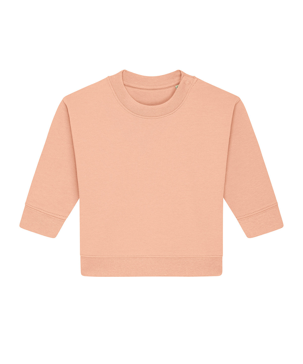 Fraiche Peche - Baby Changer terry crew neck sweatshirt (STSB920) Sweatshirts Stanley/Stella Baby & Toddler, Exclusives, Home Comforts, New Colours for 2023, New Styles For 2022, Organic & Conscious, Stanley/ Stella Schoolwear Centres
