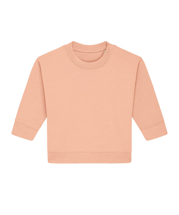 Fraiche Peche - Baby Changer terry crew neck sweatshirt (STSB920) Sweatshirts Stanley/Stella Baby & Toddler, Exclusives, Home Comforts, New Colours for 2023, New Styles For 2022, Organic & Conscious, Stanley/ Stella Schoolwear Centres