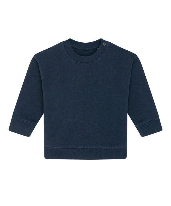French Navy - Baby Changer terry crew neck sweatshirt (STSB920) Sweatshirts Stanley/Stella Baby & Toddler, Exclusives, Home Comforts, New Colours for 2023, New Styles For 2022, Organic & Conscious, Stanley/ Stella Schoolwear Centres