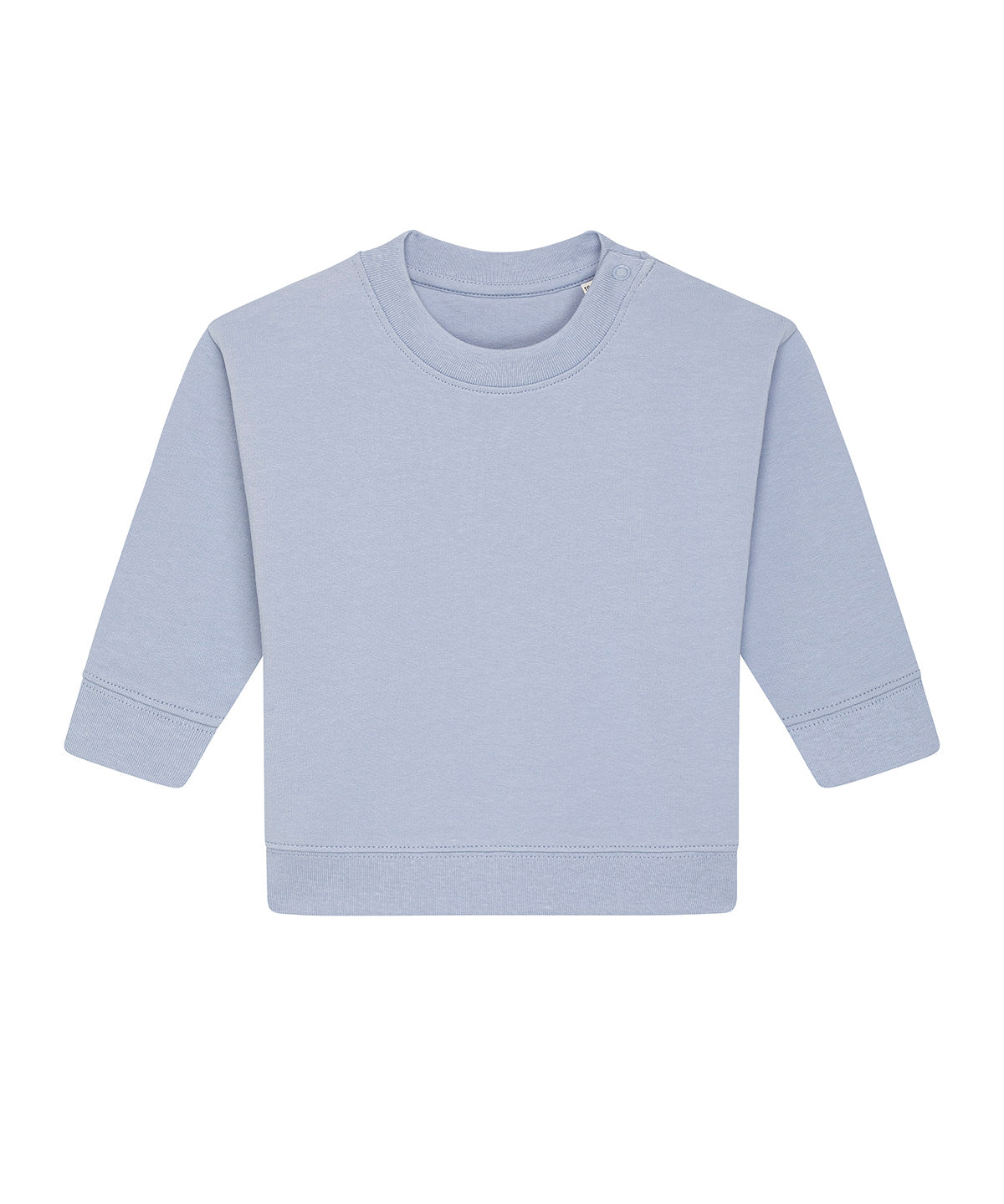 Serene Blue - Baby Changer terry crew neck sweatshirt (STSB920) Sweatshirts Stanley/Stella Baby & Toddler, Exclusives, Home Comforts, New Colours for 2023, New Styles For 2022, Organic & Conscious, Stanley/ Stella Schoolwear Centres