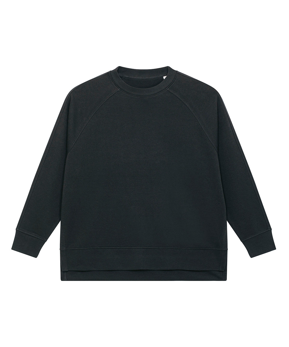 Black - Stella Wilder women's oversized crew neck sweatshirt (STSW872) Sweatshirts Stanley/Stella Exclusives, Home Comforts, New Styles For 2022, Organic & Conscious, Oversized, Stanley/ Stella, Sweatshirts Schoolwear Centres