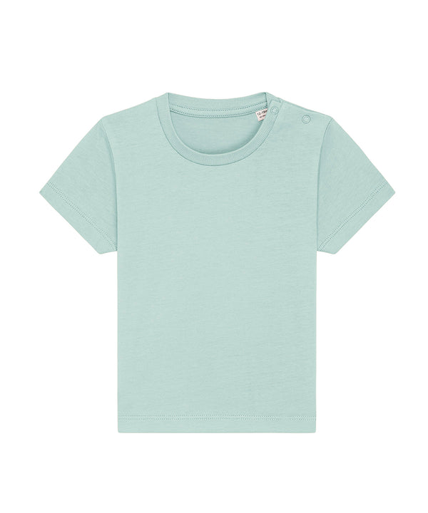 Caribbean Blue - Baby Creator iconic babies' t-shirt (STTB918) T-Shirts Stanley/Stella Baby & Toddler, Exclusives, New Colours for 2023, New Styles For 2022, Organic & Conscious, Stanley/ Stella, T-Shirts & Vests Schoolwear Centres