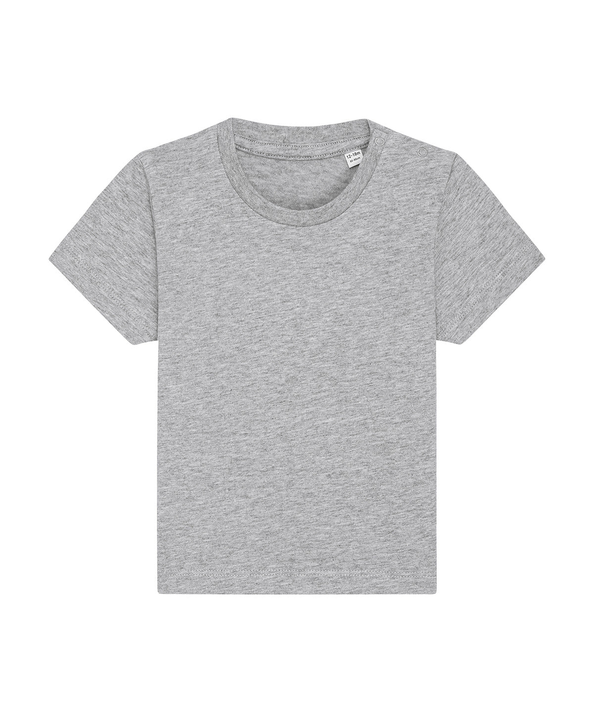 Heather Grey - Baby Creator iconic babies' t-shirt (STTB918) T-Shirts Stanley/Stella Baby & Toddler, Exclusives, New Colours for 2023, New Styles For 2022, Organic & Conscious, Stanley/ Stella, T-Shirts & Vests Schoolwear Centres