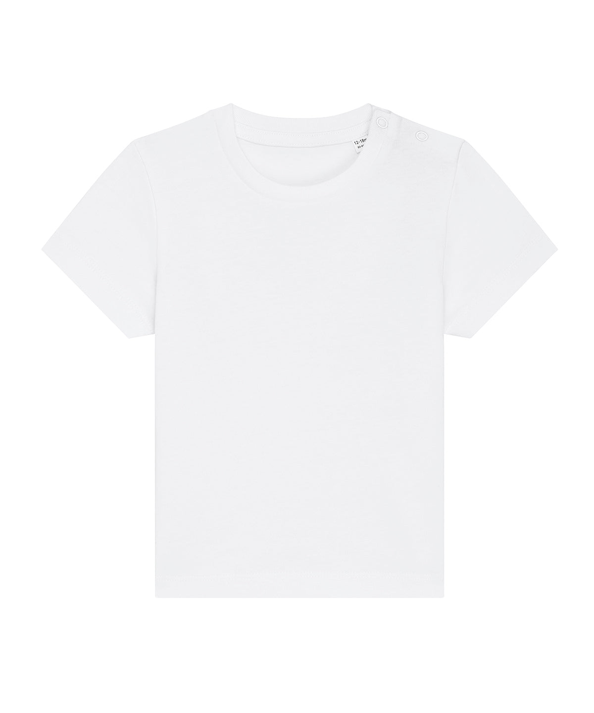 White - Baby Creator iconic babies' t-shirt (STTB918) T-Shirts Stanley/Stella Baby & Toddler, Exclusives, New Colours for 2023, New Styles For 2022, Organic & Conscious, Stanley/ Stella, T-Shirts & Vests Schoolwear Centres