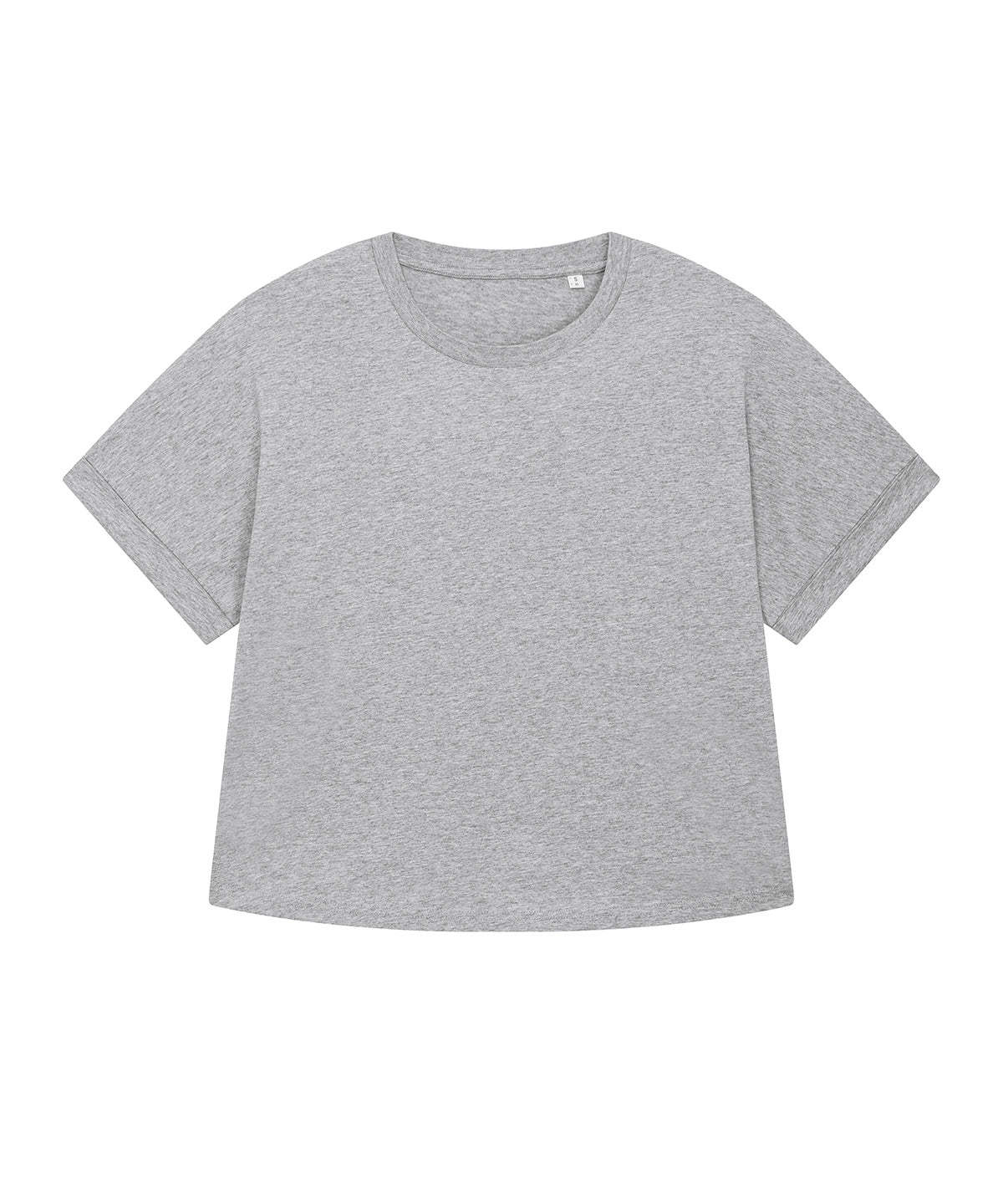 Heather Grey - Stella Collider oversized women’s t-shirt (STTW089) T-Shirts Stanley/Stella Exclusives, New Styles For 2022, Organic & Conscious, Oversized, Stanley/ Stella, T-Shirts & Vests, Women's Fashion Schoolwear Centres