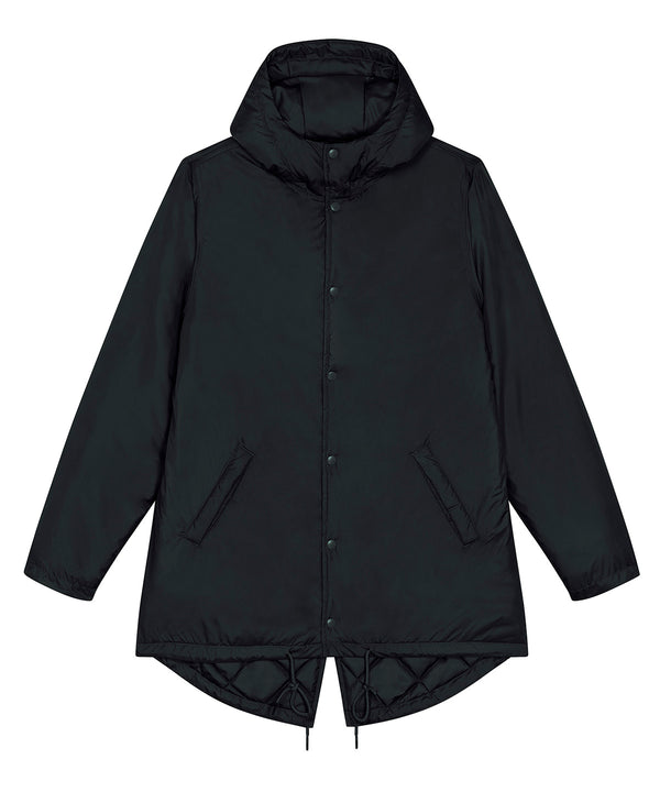 Black - Unisex padded parka jacket (STJU841) Jackets Stanley/Stella Jackets & Coats, New in, Organic & Conscious, Padded & Insulation, Stanley/ Stella, Winter Essentials Schoolwear Centres