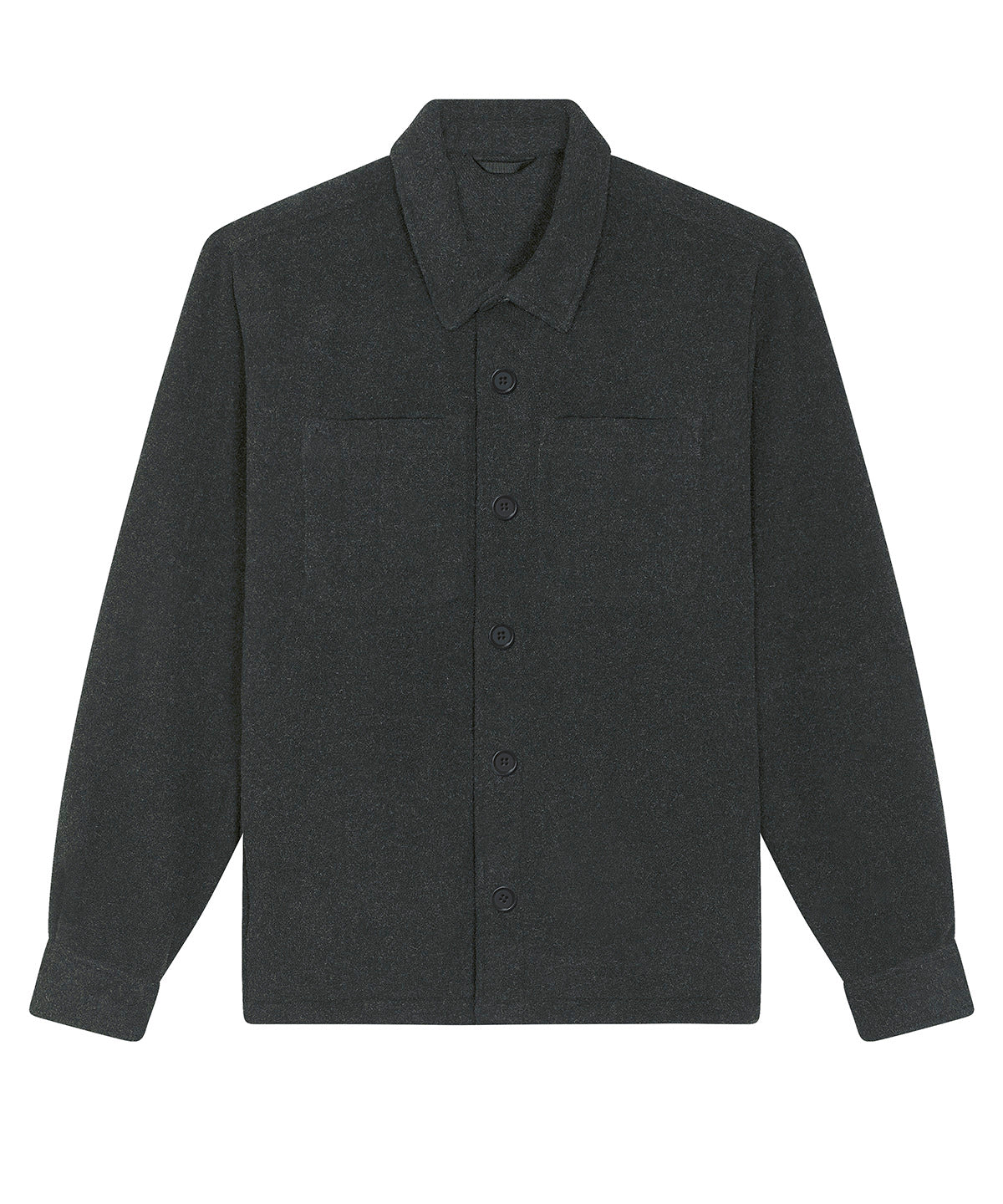 Dark Heather Grey - Unisex River shirt jacket (STJU845) Jackets Stanley/Stella Jackets & Coats, New in, Organic & Conscious, Stanley/ Stella, Winter Essentials Schoolwear Centres