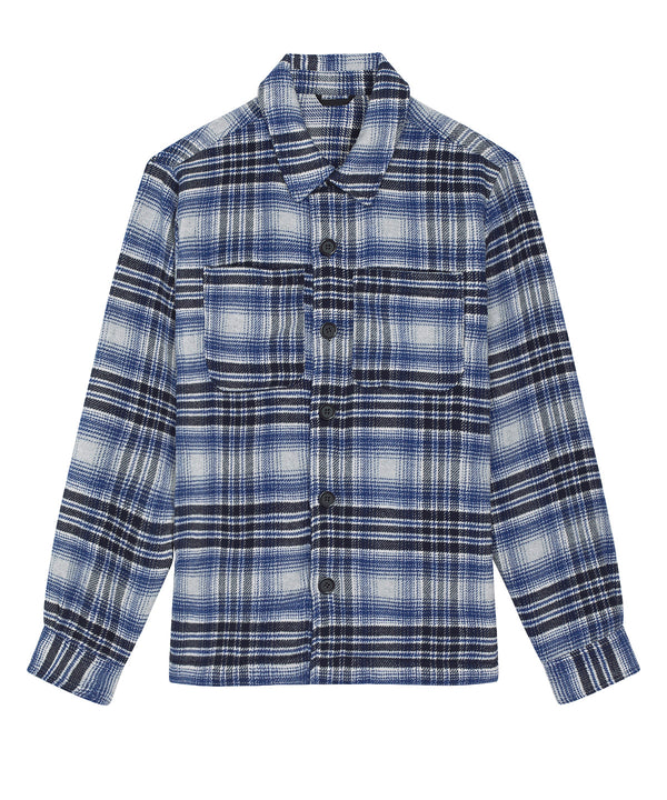 Worker Blue Check - Unisex River check shirt jacket (STJU950) Jackets Stanley/Stella Jackets - Fleece, New in, Organic & Conscious, Stanley/ Stella, Winter Essentials Schoolwear Centres