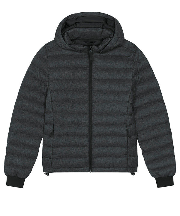 Deep Metal Heather Grey - Stella Voyager wool-like padded jacket (STJW897) Jackets Stanley/Stella Jackets & Coats, New in, Organic & Conscious, Padded & Insulation, Stanley/ Stella, Winter Essentials Schoolwear Centres