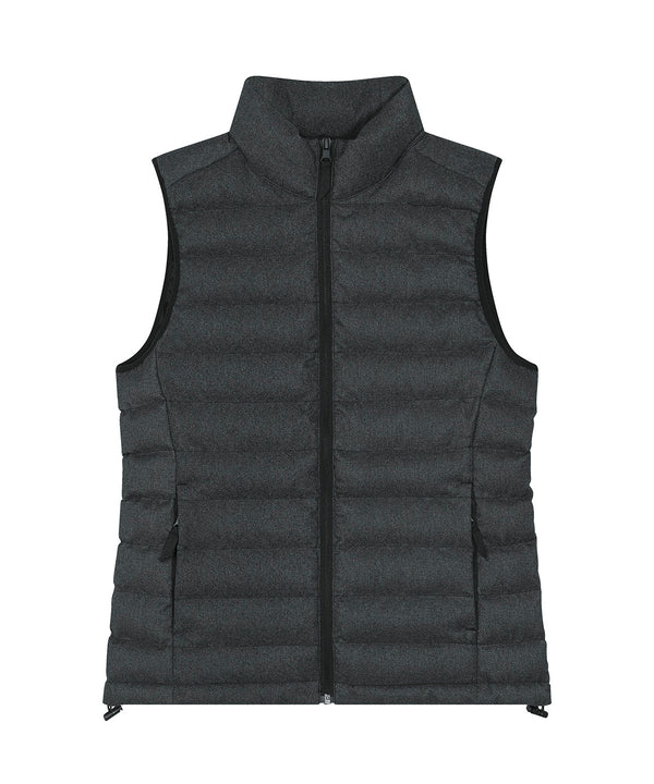 Dark Heather Grey - Stella Climber wool-like bodywarmer (STJW899) Body Warmers Stanley/Stella Jackets & Coats, New in, Organic & Conscious, Padded & Insulation, Stanley/ Stella, Winter Essentials Schoolwear Centres