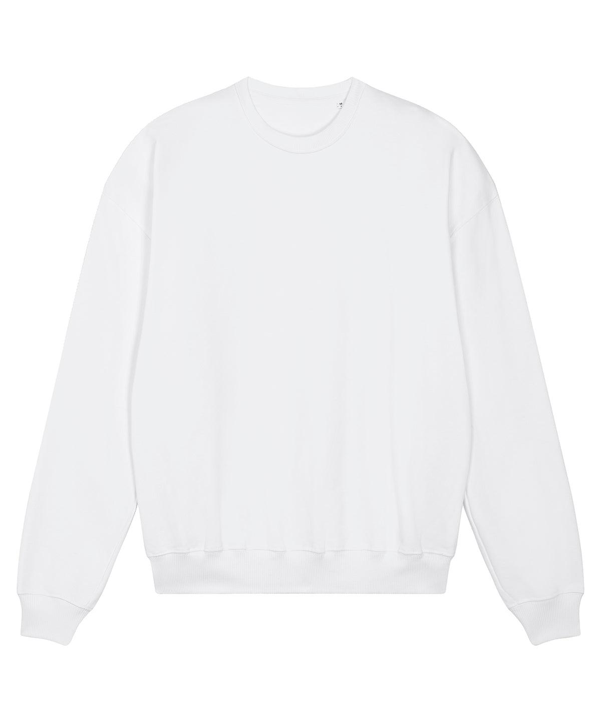 White - Unisex Ledger dry sweatshirt (STSU798) Sweatshirts Stanley/Stella New in, Organic & Conscious, Stanley/ Stella, Sweatshirts Schoolwear Centres